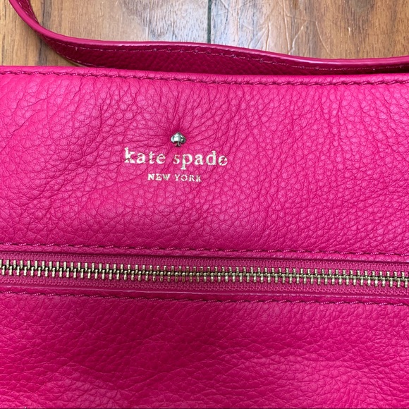 Kate Spade Cobble Hill Ellen Crossbody Bag- Deep Pink - Picture 4 of 9